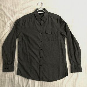 Kenneth Cole grey dress shirt. Size small.